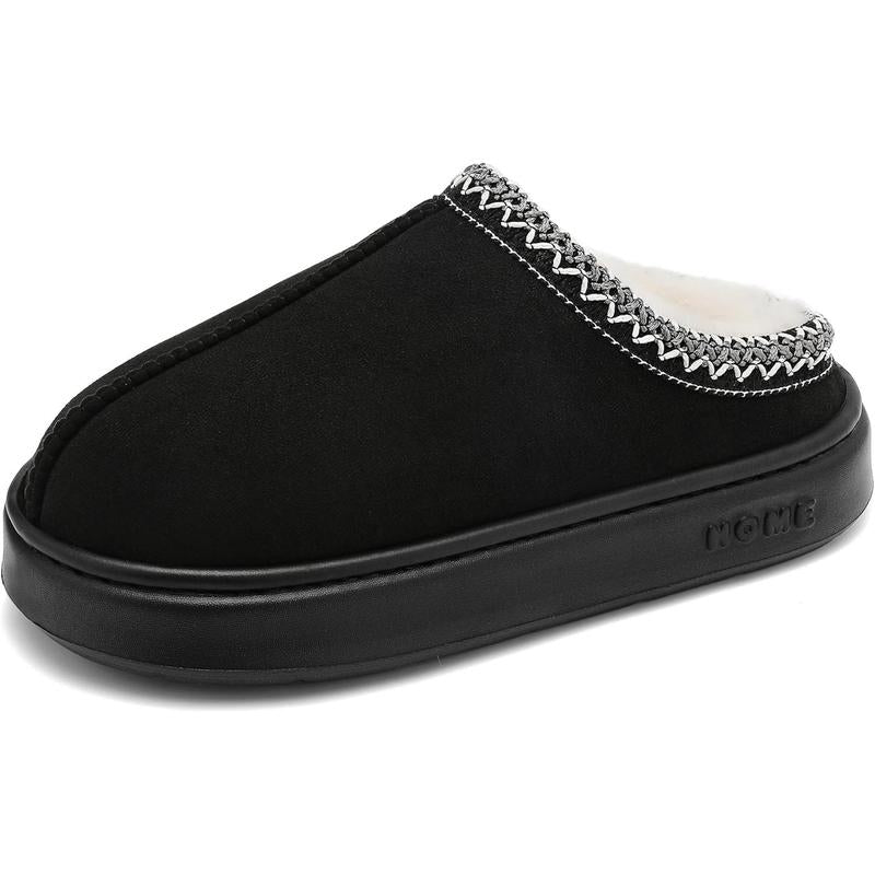Women’s Cozy Suede Winter Slippers — Plush Warm Lining, Anti-Slip Sole