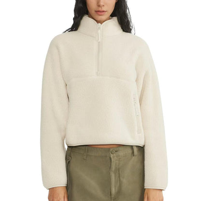 Women's Quarter-Zip Teddy Fleece Pullover