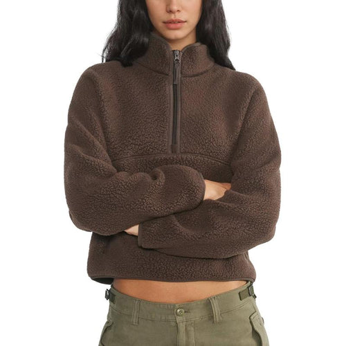 Women's Quarter-Zip Teddy Fleece Pullover