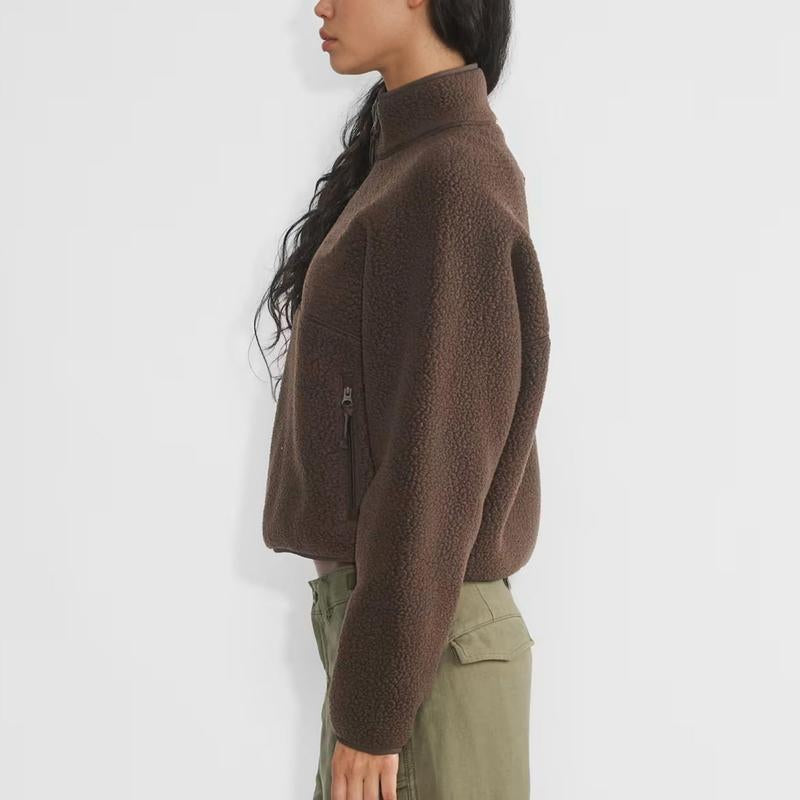 Women's Quarter-Zip Teddy Fleece Pullover